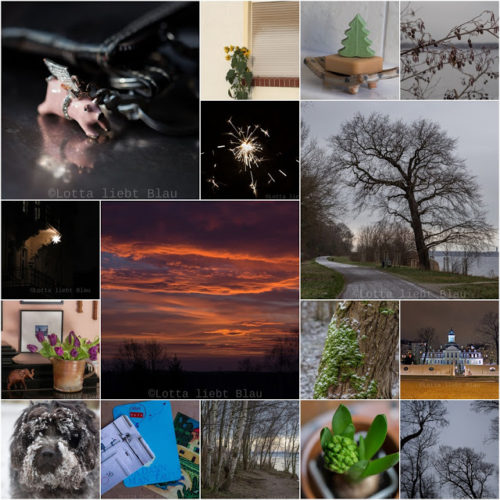 Monatscollage im Januar