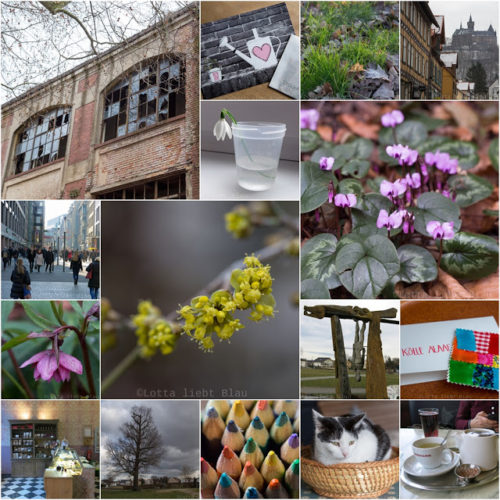 Monatscollage Februar
