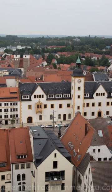 Freiberg von oben