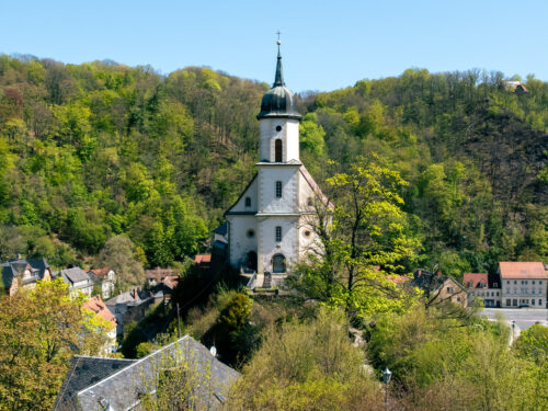 Die sächsische Kleinstadt Tharandt