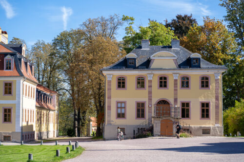 Vom Wielandplatz zum Schloss Belvedere und zurück