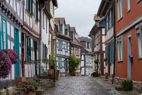 Idstein im Regen